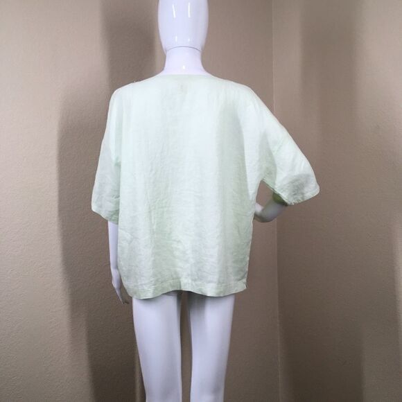 Eileen Fisher Organic Linen Top (A6) - Picture 3 of 5